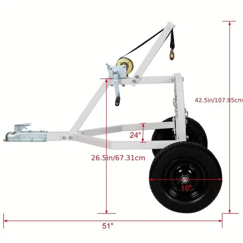 ATV Log Skidding Arch - A-1 Thread Vault