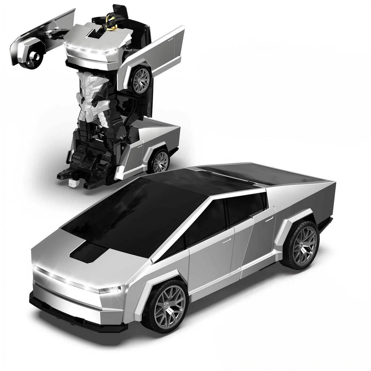 2.4GHz Remote Control Off-Road Car – Robot Transforming, LED Lights - A-1 Thread Vault
