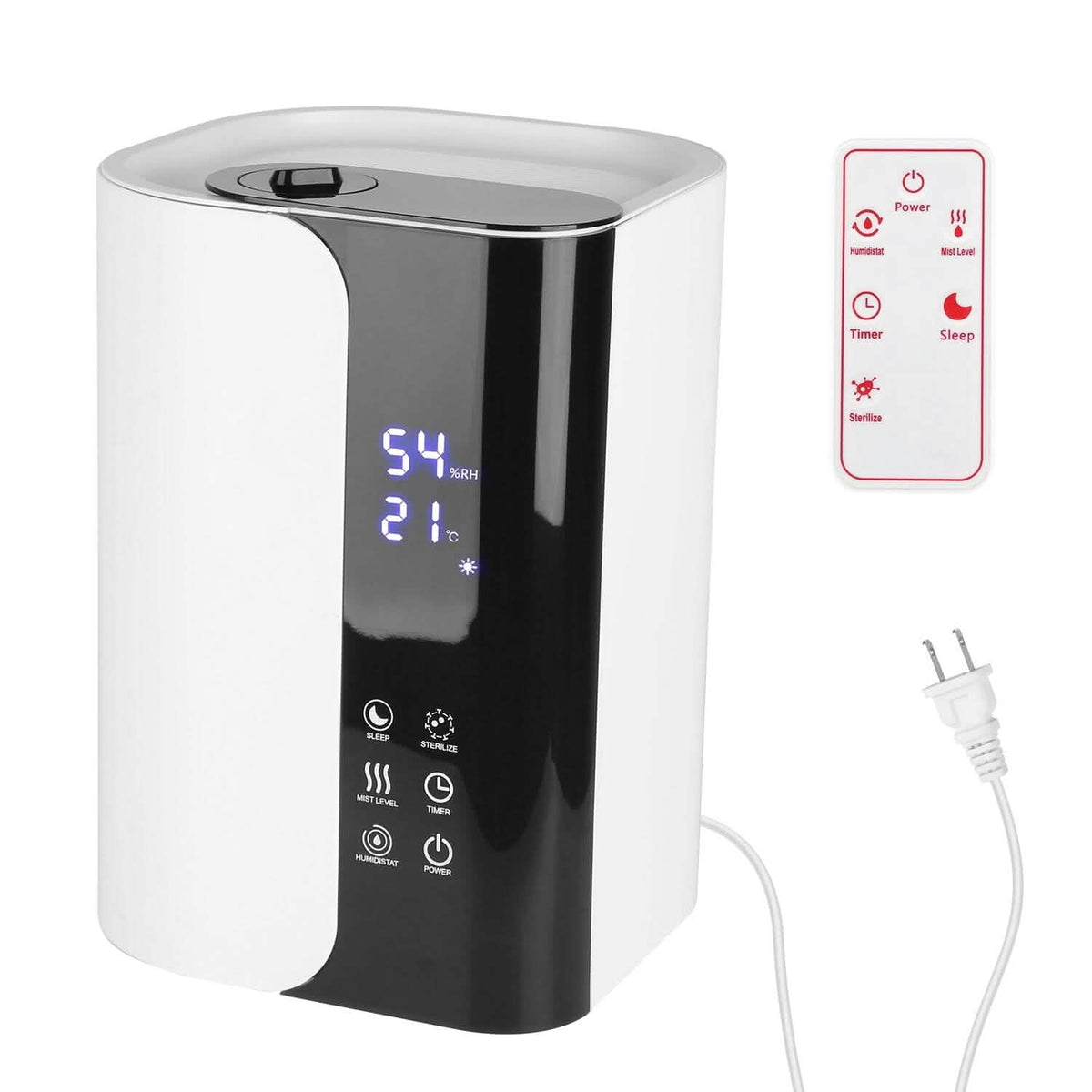 5L Gal Humidifier Top Fill Cool Mist with Essential Oils Diffuser Filter - A-1 Thread Vault