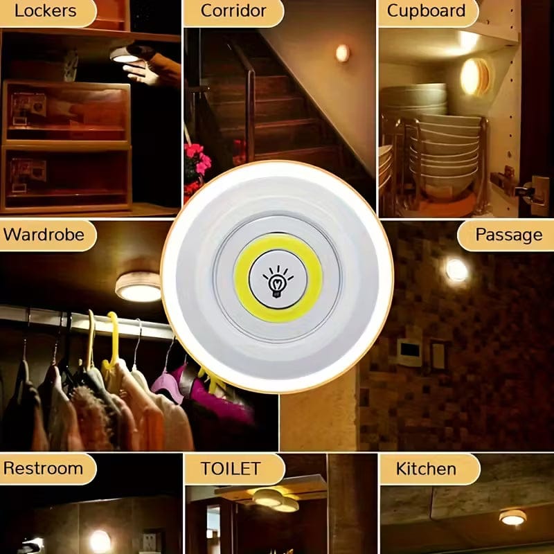 5pcs Smart Wireless LED Under-Cabinet Lights – Remote Control - A-1 Thread Vault