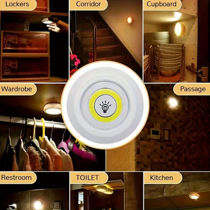 5pcs Smart Wireless LED Under-Cabinet Lights – Remote Control - A-1 Thread Vault