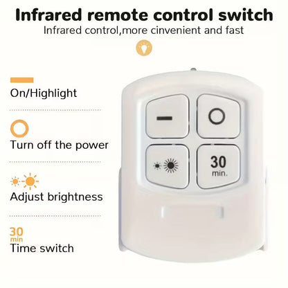 5pcs Smart Wireless LED Under-Cabinet Lights – Remote Control - A-1 Thread Vault