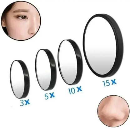 5X/10X/15X Magnifying Mirror with Suction Cups - A-1 Thread Vault