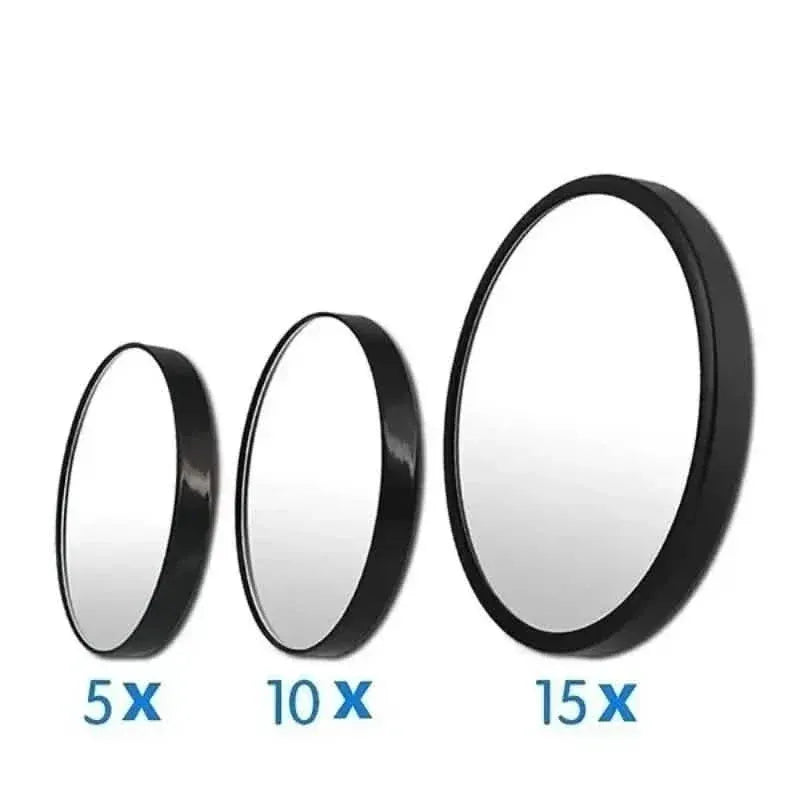 5X/10X/15X Magnifying Mirror with Suction Cups - A-1 Thread Vault