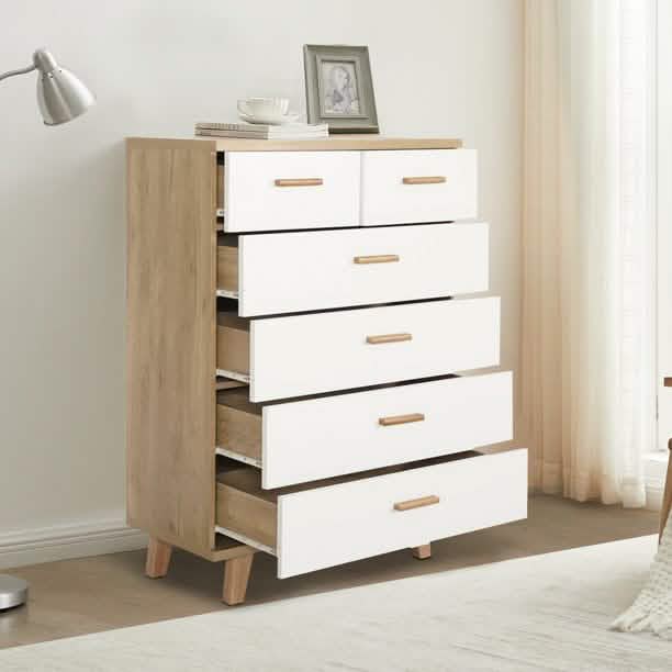 6 Drawer Dresser with Handle - A-1 Thread Vault