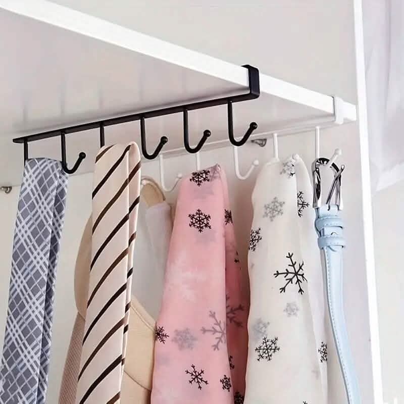 6 Hooks Kitchen Shelf Storage Rack - A-1 Thread Vault