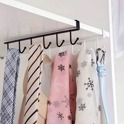 6 Hooks Kitchen Shelf Storage Rack - A-1 Thread Vault
