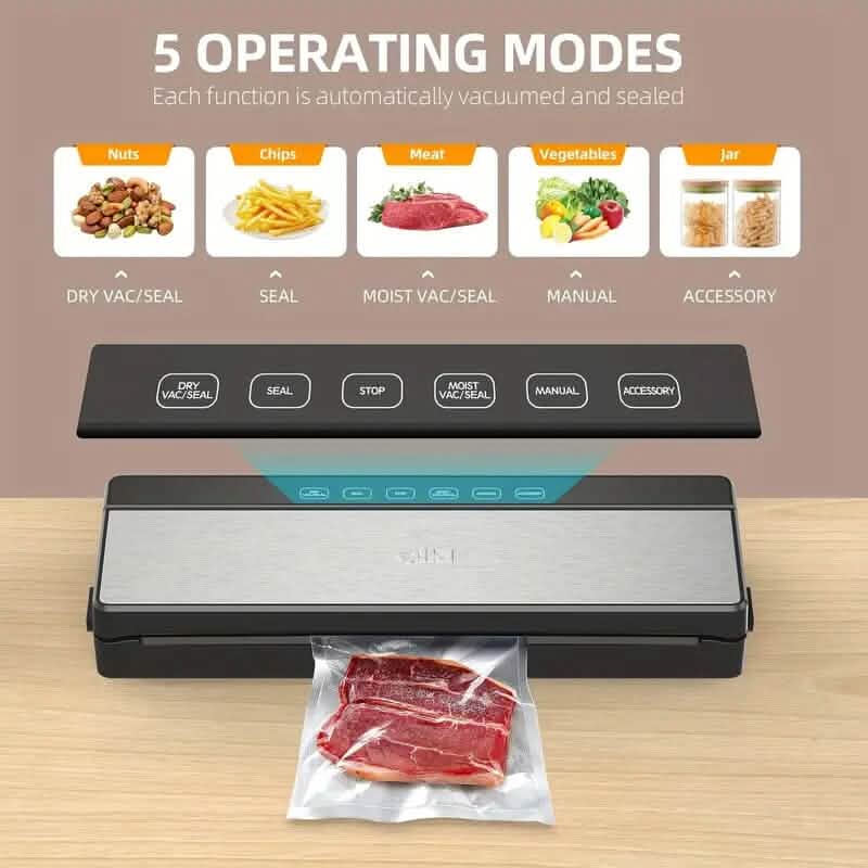 6-in-1 Automatic Food Saver Vacuum Sealer Machine - A-1 Thread Vault