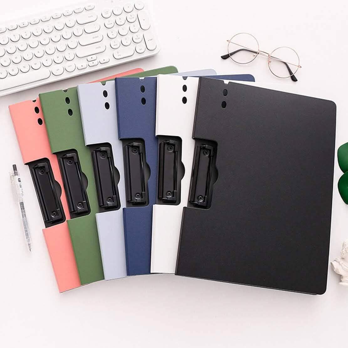 6-Pack: A4 Binder Punchless with Spring Action Clamp - A-1 Thread Vault