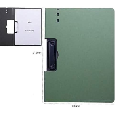 6-Pack: A4 Binder Punchless with Spring Action Clamp - A-1 Thread Vault