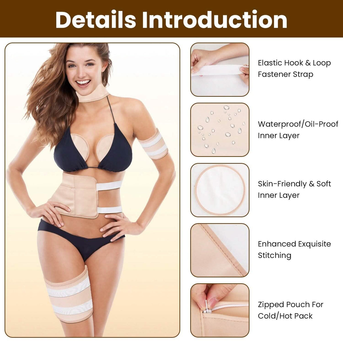 6-Pack: Castor Oil Wrap Set - A-1 Thread Vault