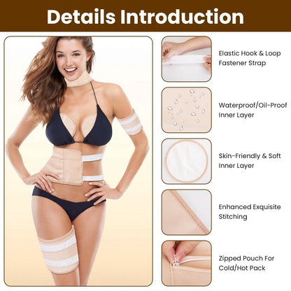 6-Pack: Castor Oil Wrap Set - A-1 Thread Vault