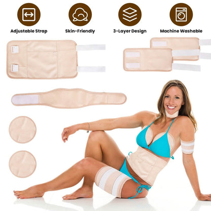 6-Pack: Castor Oil Wrap Set - A-1 Thread Vault