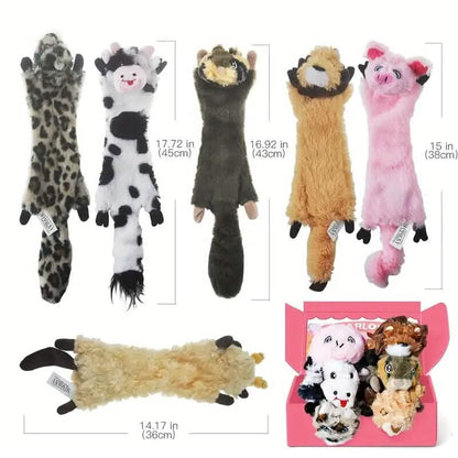 6-Pack: Durable Squeaky Dog Toys - A-1 Thread Vault