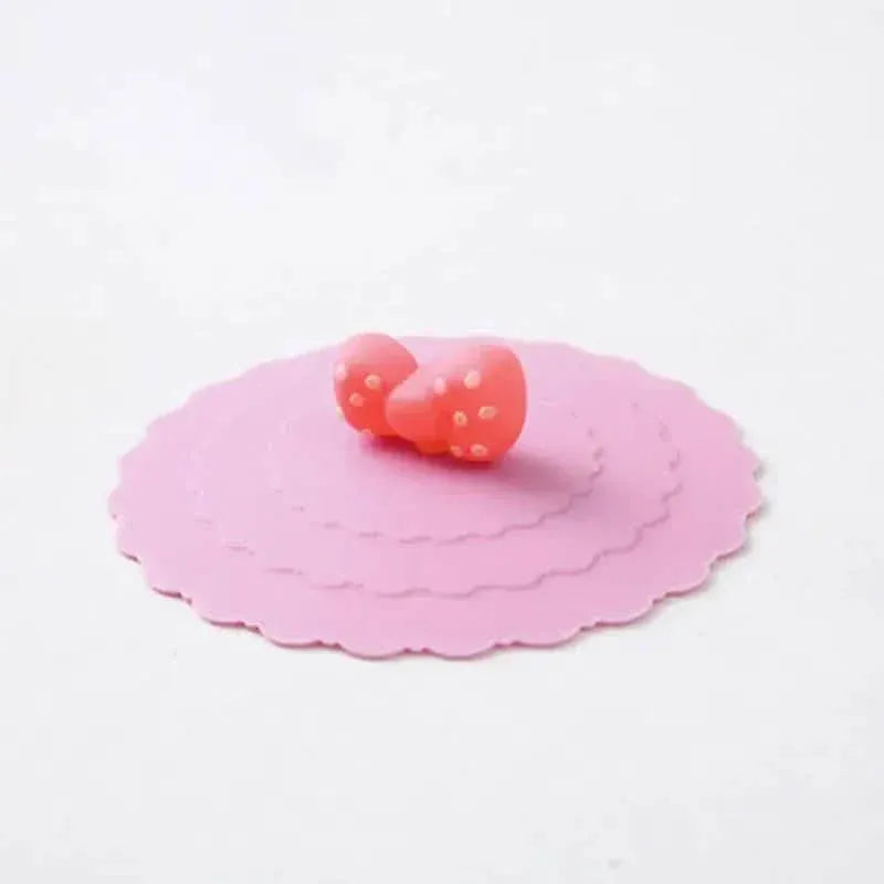 6-Pack: Leak-proof and Dustproof Silicone Cup Cover for Ceramic Tea Cups and Water Cups - A-1 Thread Vault