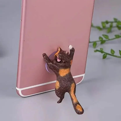 6-Pack: Portable Universal Cute Cat Cell Phone Holder - A-1 Thread Vault