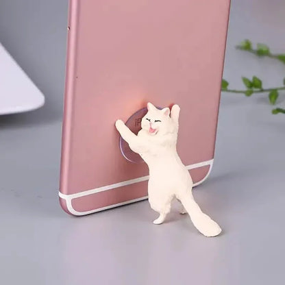 6-Pack: Portable Universal Cute Cat Cell Phone Holder - A-1 Thread Vault