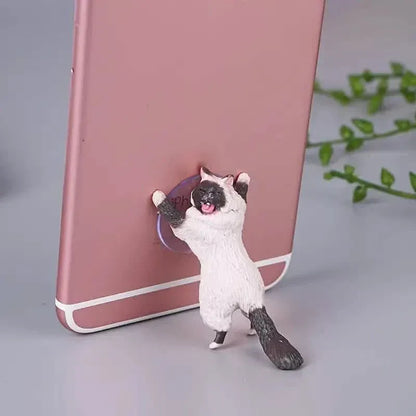 6-Pack: Portable Universal Cute Cat Cell Phone Holder - A-1 Thread Vault