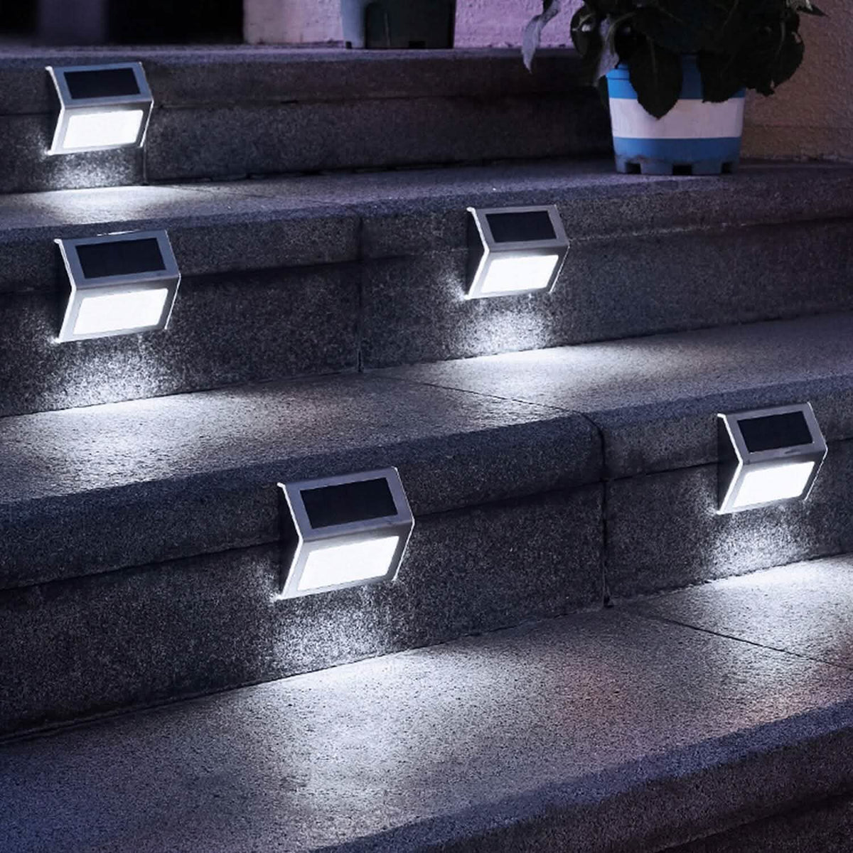 6-Pack: Solar Step Lights - A-1 Thread Vault