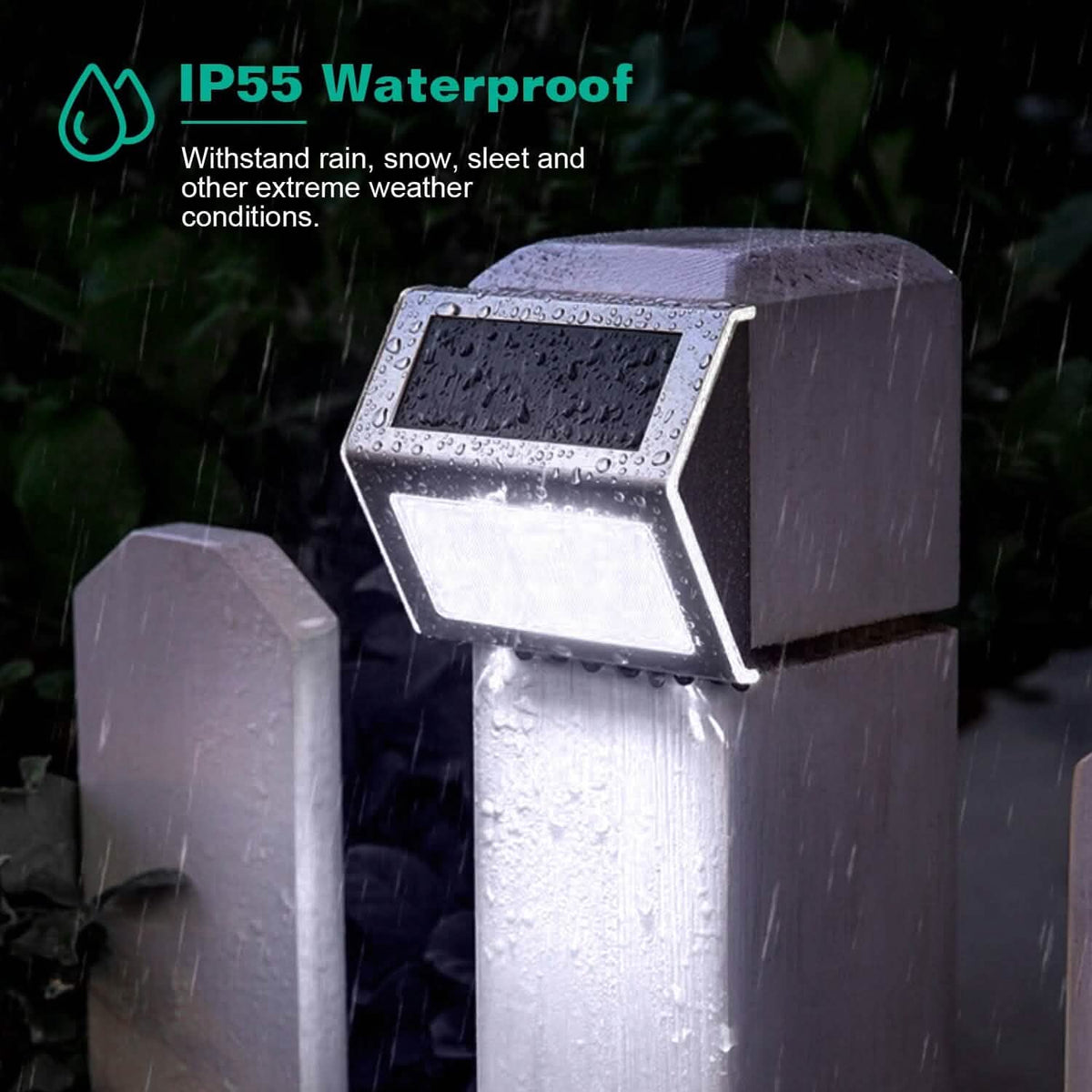 6-Pack: Solar Step Lights - A-1 Thread Vault