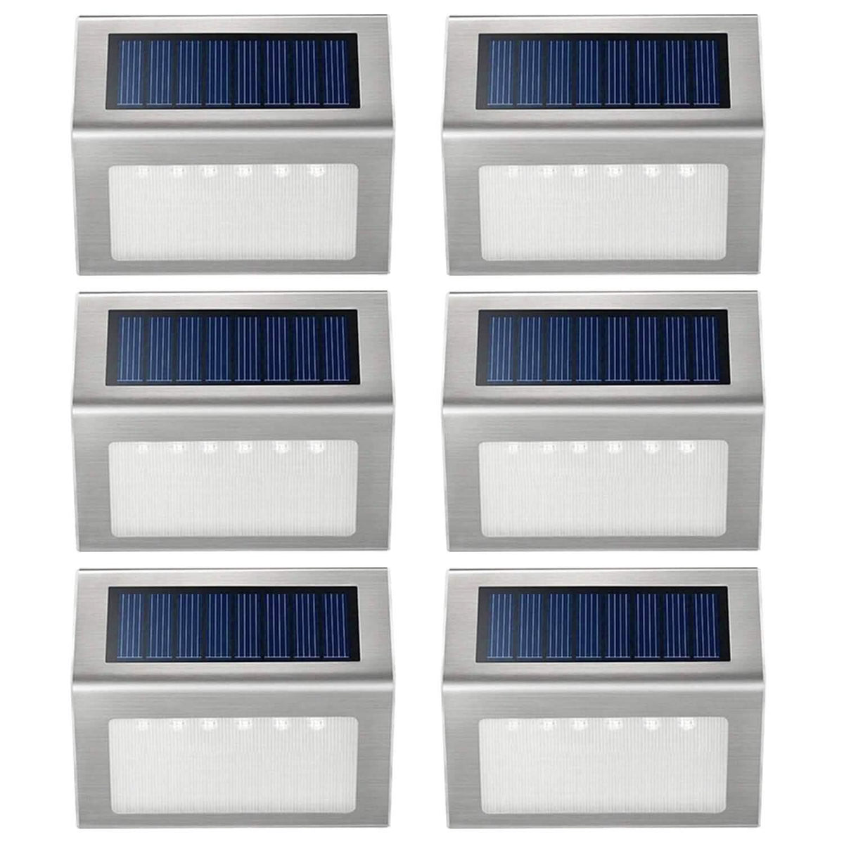 6-Pack: Solar Step Lights - A-1 Thread Vault