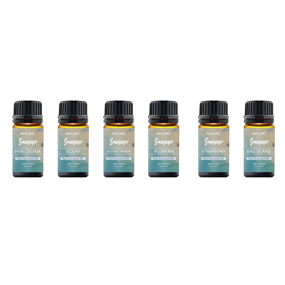 6-Pack: Summer Vibe Fresh Scented Aromatherapy Essential Oil For Diffusers Humidifiers - A-1 Thread Vault