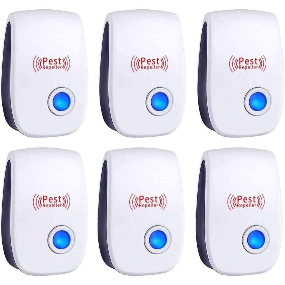 6-Pack: Ultrasonic Pest Repeller Electronic Plug in Pest Control - A-1 Thread Vault