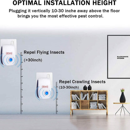 6-Pack: Ultrasonic Pest Repeller Electronic Plug in Pest Control - A-1 Thread Vault