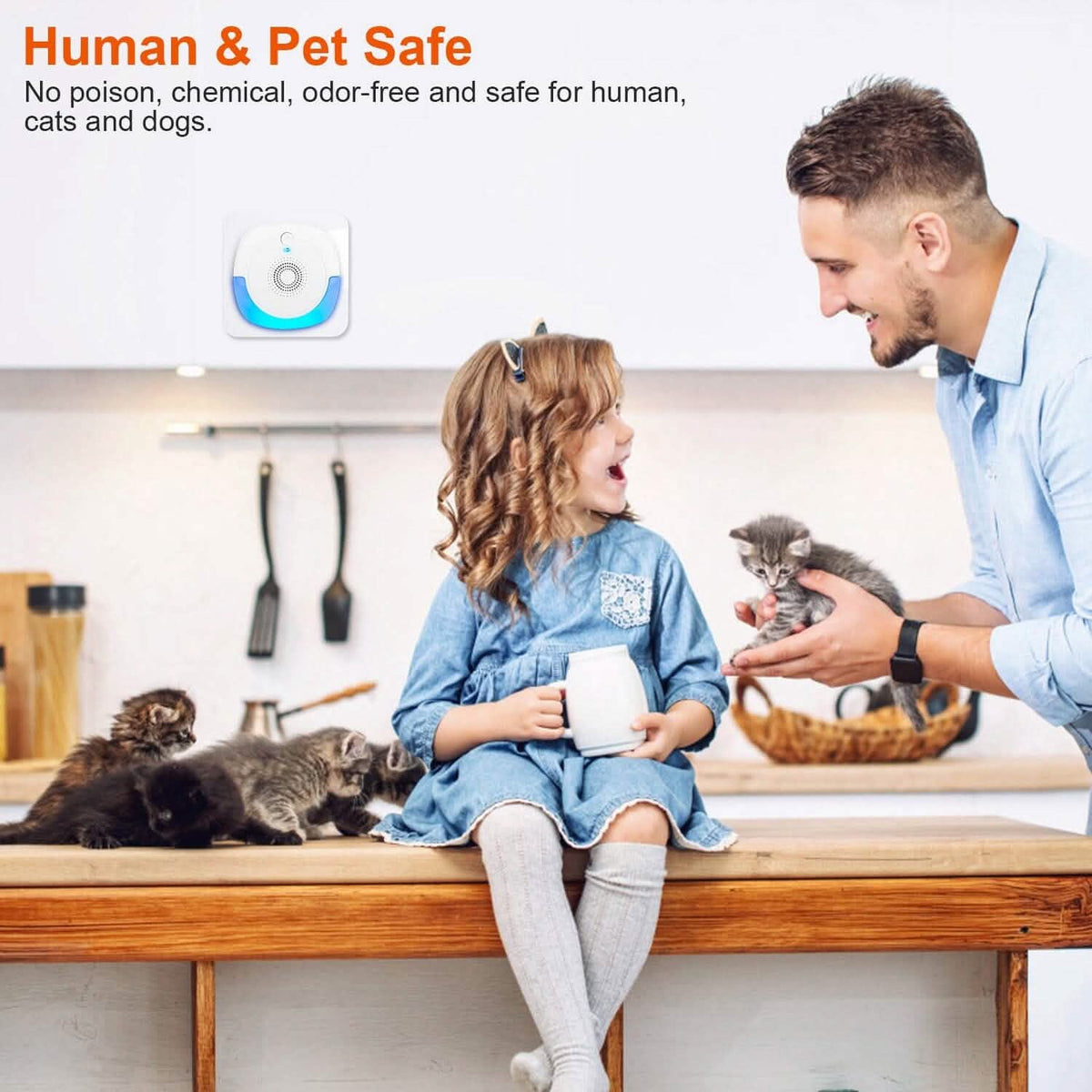 6-Pack: Ultrasonic Pest Repellers Plug-In Indoor Pest Control Mouse Repellent - A-1 Thread Vault