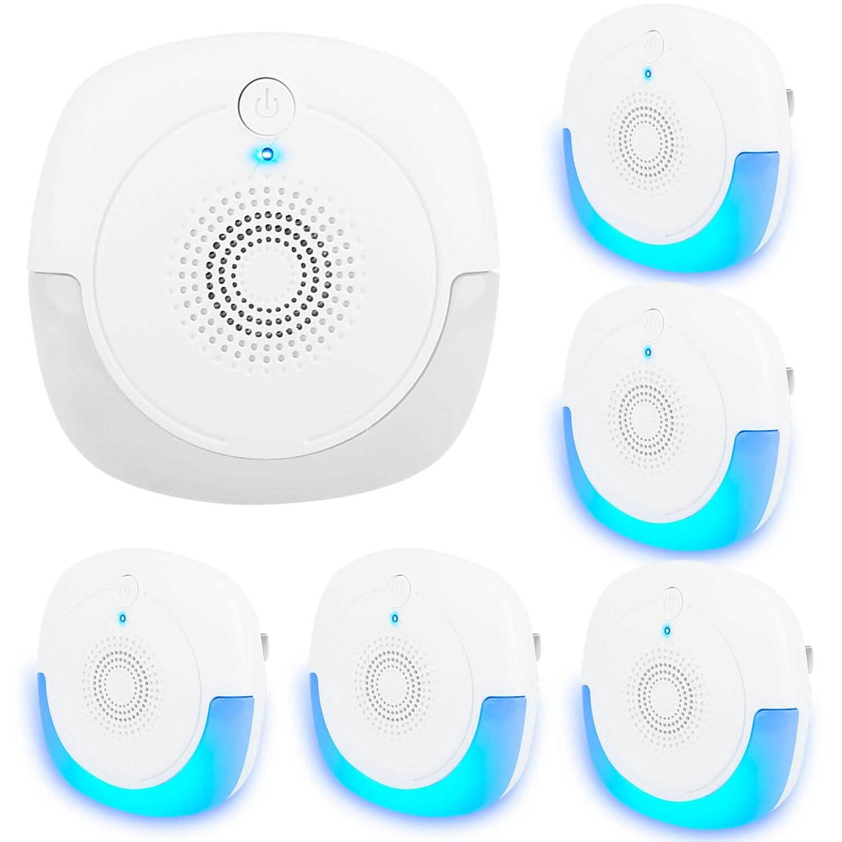 6-Pack: Ultrasonic Pest Repellers Plug-In Indoor Pest Control Mouse Repellent - A-1 Thread Vault