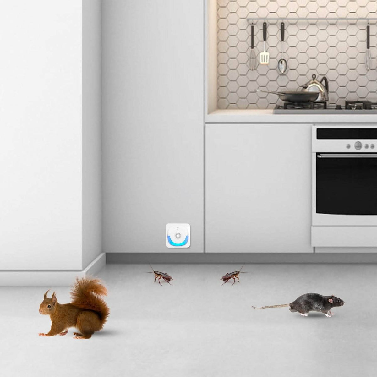 6-Pack: Ultrasonic Pest Repellers Plug-In Indoor Pest Control Mouse Repellent - A-1 Thread Vault