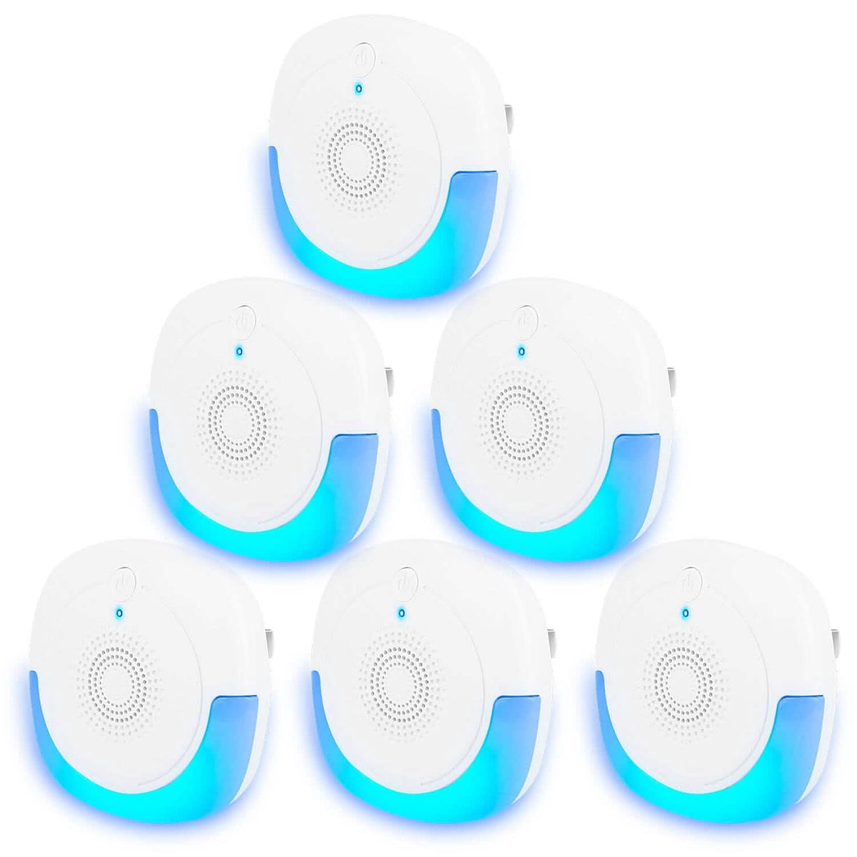 6-Pack: Ultrasonic Pest Repellers Plug-In Indoor Pest Control Mouse Repellent - A-1 Thread Vault