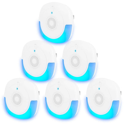 6-Pack: Ultrasonic Pest Repellers Plug-In Indoor Pest Control Mouse Repellent - A-1 Thread Vault