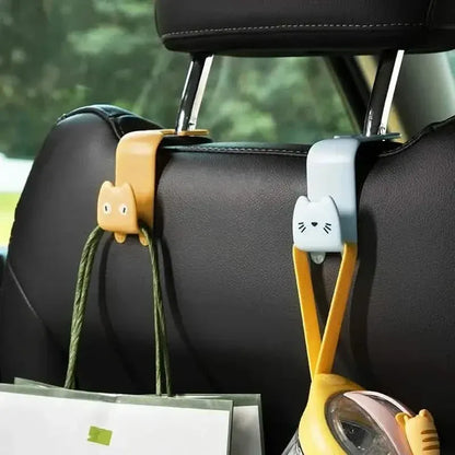 6-Pack: Universal Car Seat Hanger Hooks Cute Cartoon Double-hook - A-1 Thread Vault