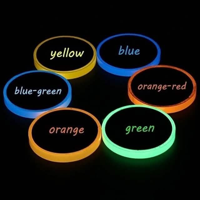 6-Pack: UV Gaffer Fluorescent Party Tape Blacklight Reactive Glow In The Dark Tape - A-1 Thread Vault