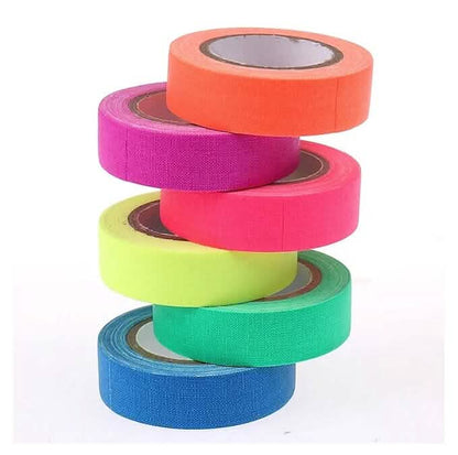 6-Pack: UV Gaffer Fluorescent Party Tape Blacklight Reactive Glow In The Dark Tape - A-1 Thread Vault