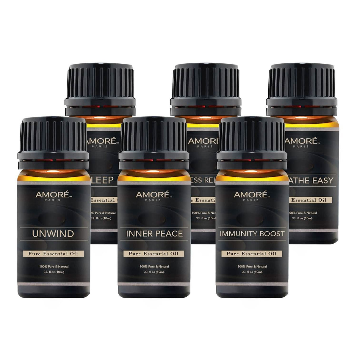 6-Pack: Well-Being Yoga Aromatherapy Essential Oil Gift Set - A-1 Thread Vault