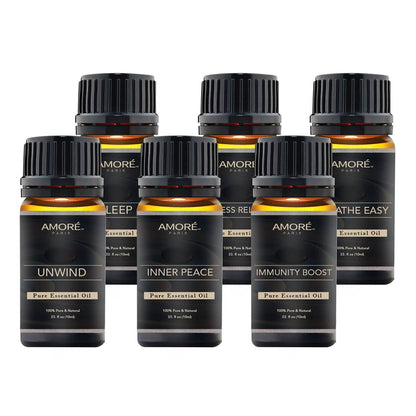 6-Pack: Well-Being Yoga Aromatherapy Essential Oil Gift Set - A-1 Thread Vault