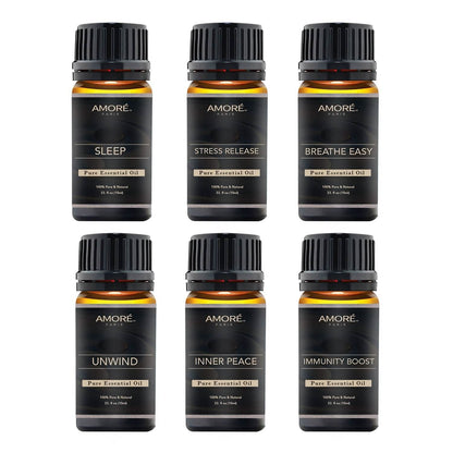 6-Pack: Well-Being Yoga Aromatherapy Essential Oil Gift Set - A-1 Thread Vault