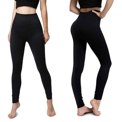 6-Pack: Women’s Extra Fleece Leggings High Waist - A-1 Thread Vault