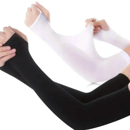 6-Pairs: Ice Silk UV Protection Arm Sleeves - A-1 Thread Vault