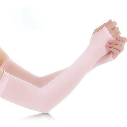 6-Pairs: Ice Silk UV Protection Arm Sleeves - A-1 Thread Vault