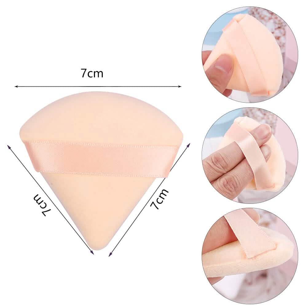 6-Piece: Face Soft Triangle Powder Puff - A-1 Thread Vault