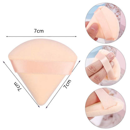 6-Piece: Face Soft Triangle Powder Puff - A-1 Thread Vault