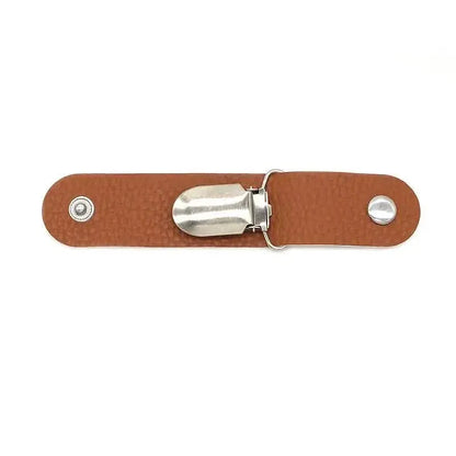 6-Piece: Hat Clip for Summer Travel on Bag Luggage PU Leather Hat - A-1 Thread Vault