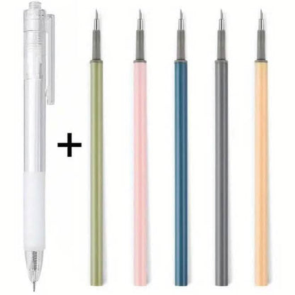 6-Piece Set: Art Utility Knife Pen - A-1 Thread Vault