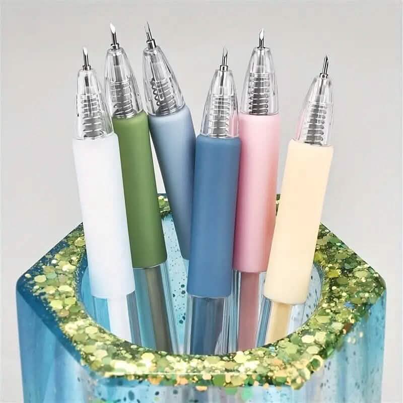6-Piece Set: Art Utility Knife Pen - A-1 Thread Vault