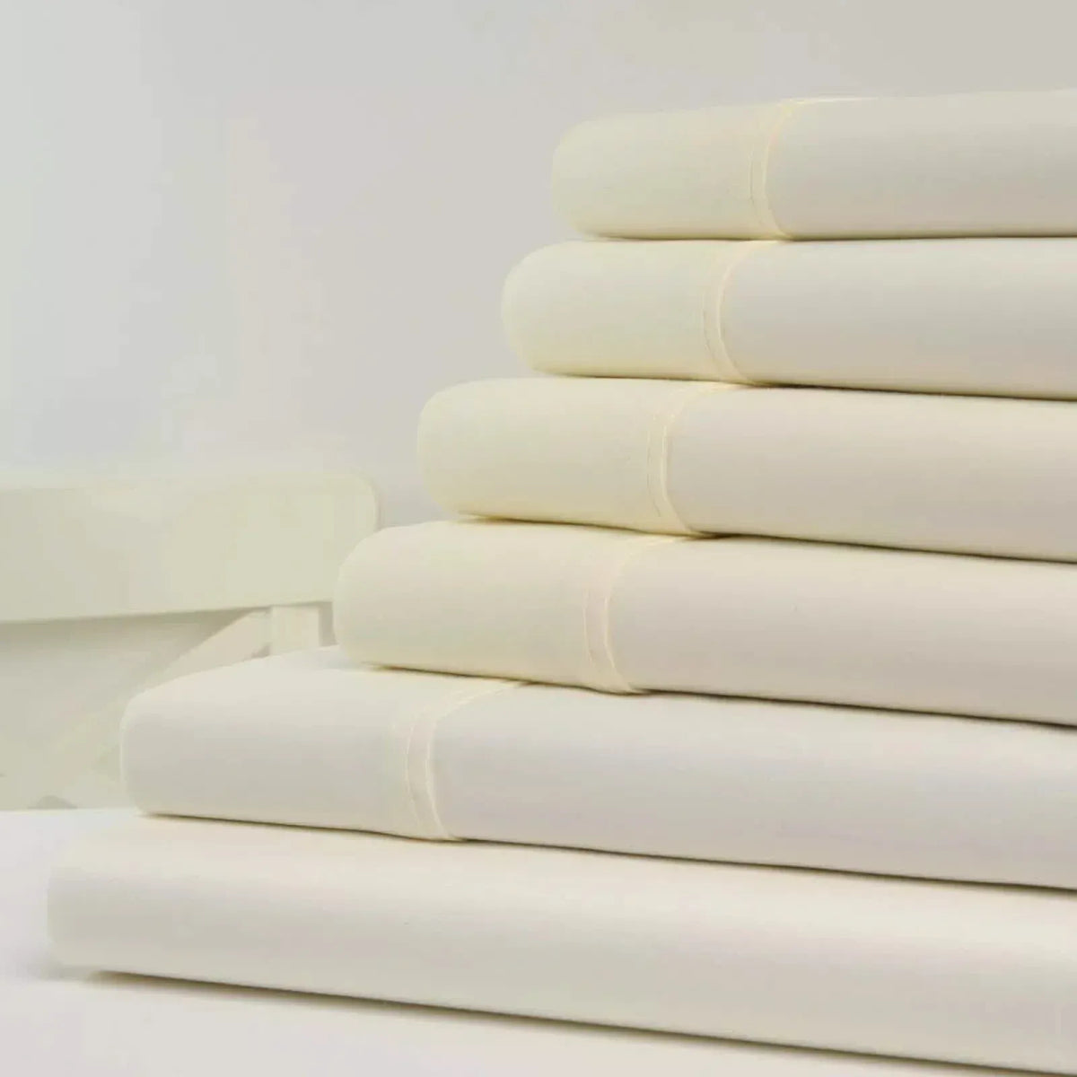6-Piece Set: Kathy Ireland 1200 Thread Count Cotton Rich Sheet Set - A-1 Thread Vault