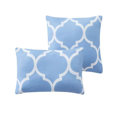 6-Piece Set: Kathy Ireland Trellis Oversized Comforter Set - A-1 Thread Vault