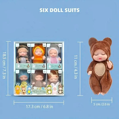 6-Piece Set: Princess Doll Gift Box - A-1 Thread Vault